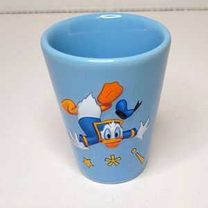 Donald Duck Disneyland Shot Glass The Feathers are Flying